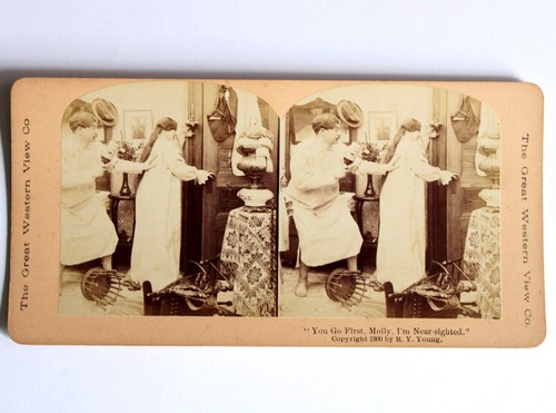 Foto stereo ansicht albumine - stereo,