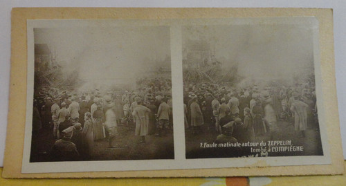 Stereo foto militär haarig - stereo,