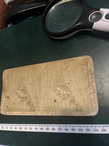 Stereo photo 1889 trials of - -,