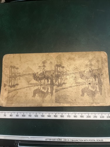 Stereo foto 1896 wüste - stereo,