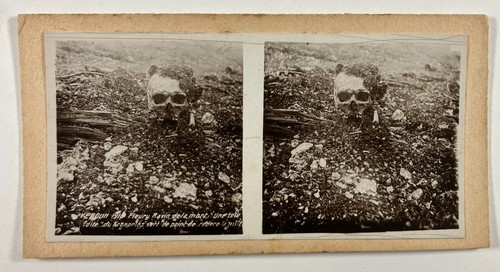 Stereo foto wwi verdun - verdun, fleury