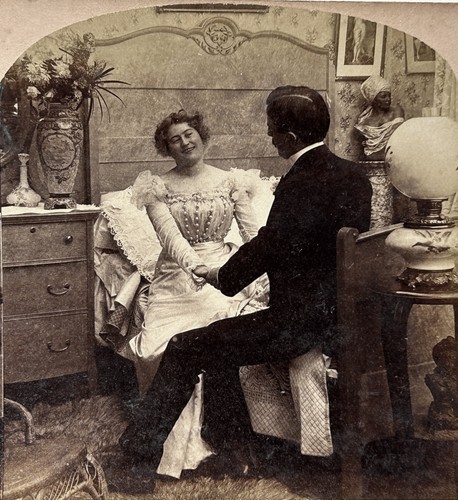Vintage liebespaar szene - vintage,