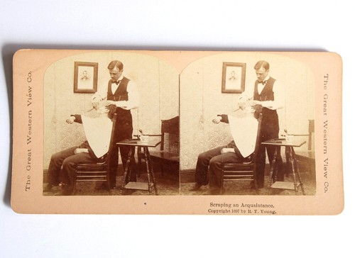 Foto stereo ansicht albumine - ansicht,
