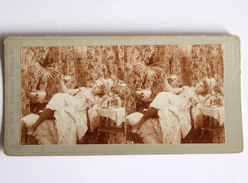 Altes foto stereoansicht - foto,