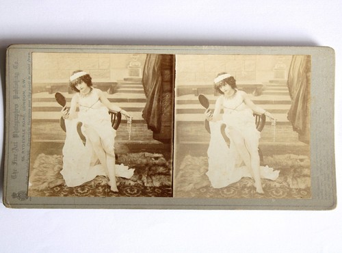 Altes foto stereo ansicht - altes,