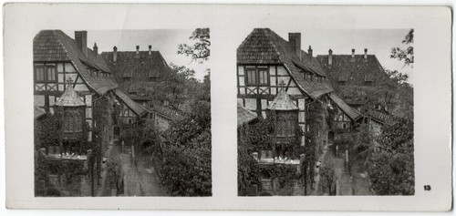 Stereophoto wartburg hof um - stereophoto,,