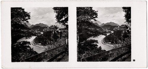 Stereophoto füssen lech - stereophoto,, füssen/lech,