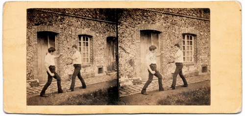 Stereo foto boxer junge - foto,