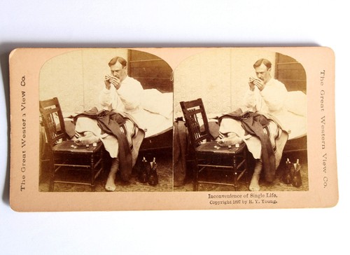 Foto stereo ansicht - foto, albumine