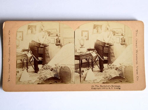 Foto stereo ansicht albumine - ansicht,