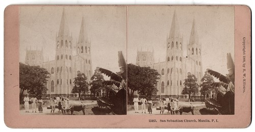 Stereo foto manila philippinen - foto,