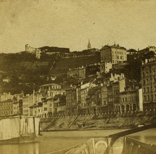 Frankreich lyon panorama - lyon,