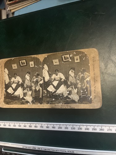 Stereo foto 1899 home sweet - -,
