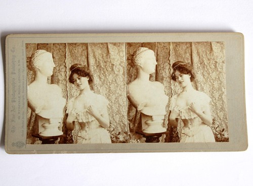Altes foto stereoansicht - altes,
