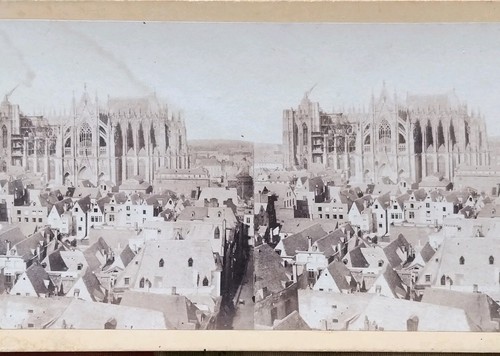 Stereo foto kölner - stereo, 1870