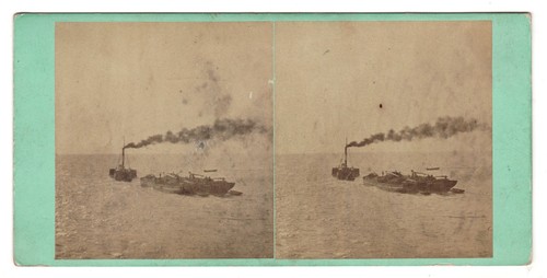 Dampfschlepper verlässt hafen - verlässt,